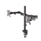 NEWSTAR FLAT SCREEN DESK MOUNT (CLAMP/GROMMET) 10-32" BLACK