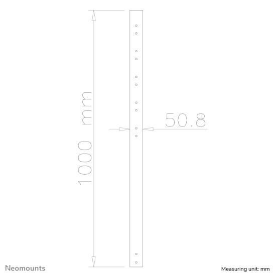 Neomounts extension pole ceiling mount