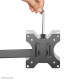 NEWSTAR FLAT SCREEN DESK MOUNT (CLAMP/GROMMET) 10-32" BLACK