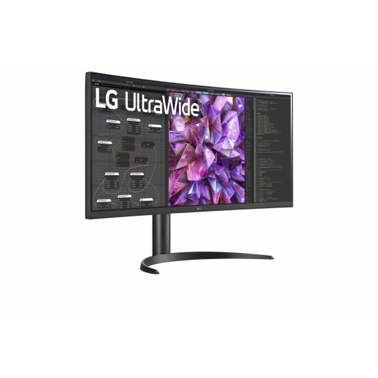 LG 34WQ75C-B computer monitor 86.4 cm (34") 3440 x 1440 pixels Quad HD LCD Black