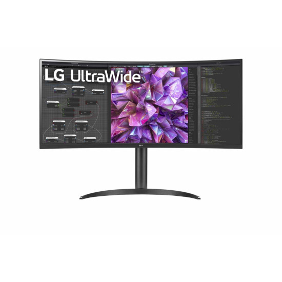 LG 34WQ75C-B computer monitor 86.4 cm (34") 3440 x 1440 pixels Quad HD LCD Black