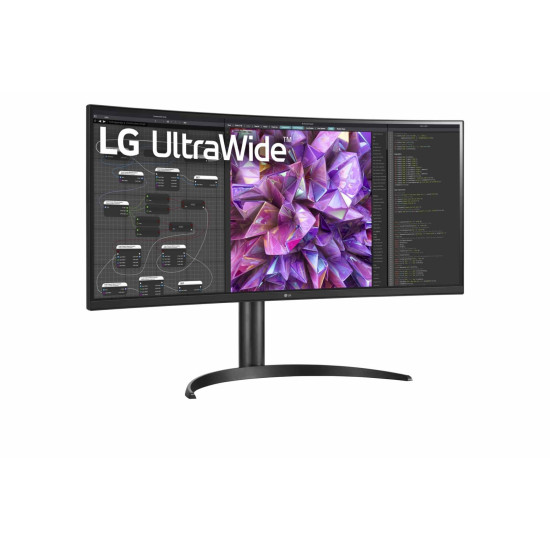 LG 34WQ75C-B computer monitor 86.4 cm (34") 3440 x 1440 pixels Quad HD LCD Black