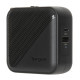 Targus APA803GL mobile device charger Universal Black AC Fast charging Indoor