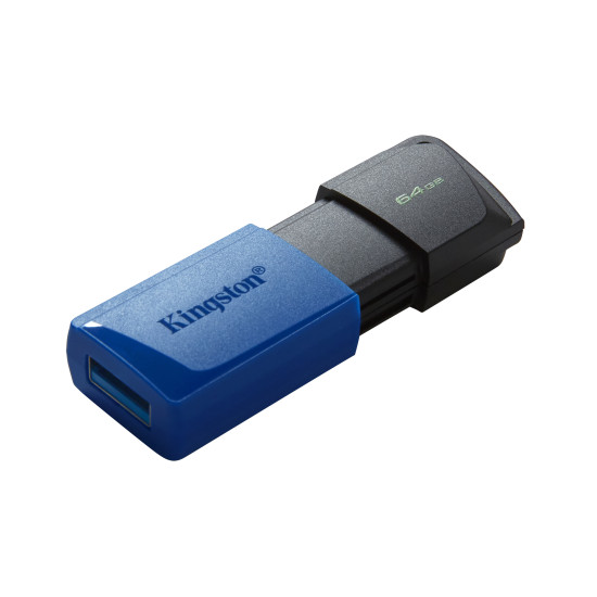 Kingston Technology DataTraveler 64GB USB3.2 Gen 1 Exodia M (Black + Blue)