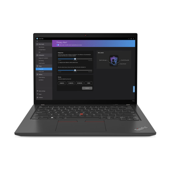 Lenovo ThinkPad T14 Intel® Core™ i5 i5-1335U Laptop 35.6 cm (14") WUXGA 16 GB DDR5-SDRAM 256 GB SSD Wi-Fi 6E (802.11ax) Windows 11 Pro Black