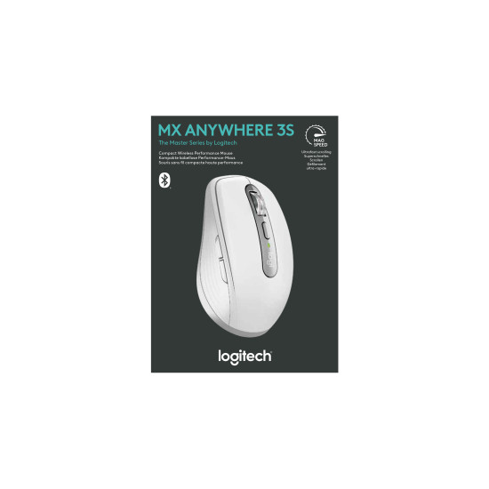 Logitech MX Anywhere 3S mouse Office Right-hand RF Wireless + Bluetooth Laser 8000 DPI