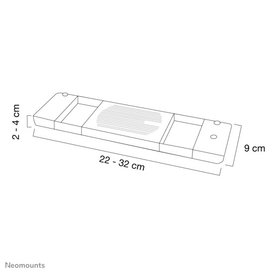 Neomounts notebook cooler