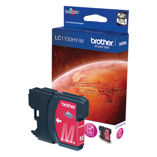 Brother LC-1100HYM ink cartridge 1 pc(s) Original Magenta