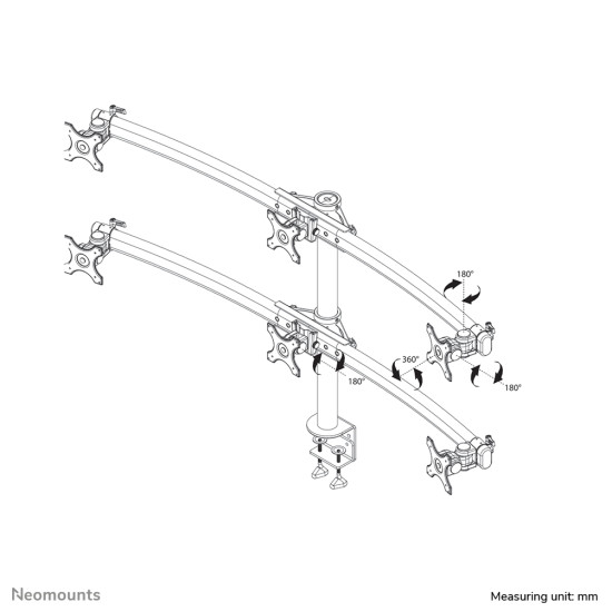 Neomounts desk monitor arm