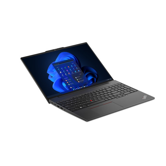 Lenovo ThinkPad E16 AMD Ryzen™ 5 7530U Laptop 40.6 cm (16") WUXGA 16 GB DDR4-SDRAM 512 GB SSD Wi-Fi 6 (802.11ax) Windows 11 Pro Black