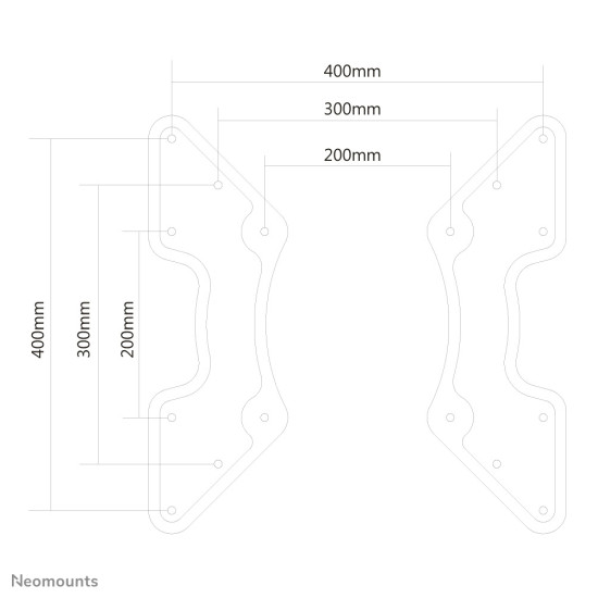 Neomounts vesa adapter plate