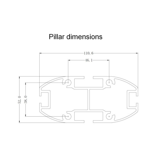 Multibrackets M Display Stand 180 Single Black w. Floorbase