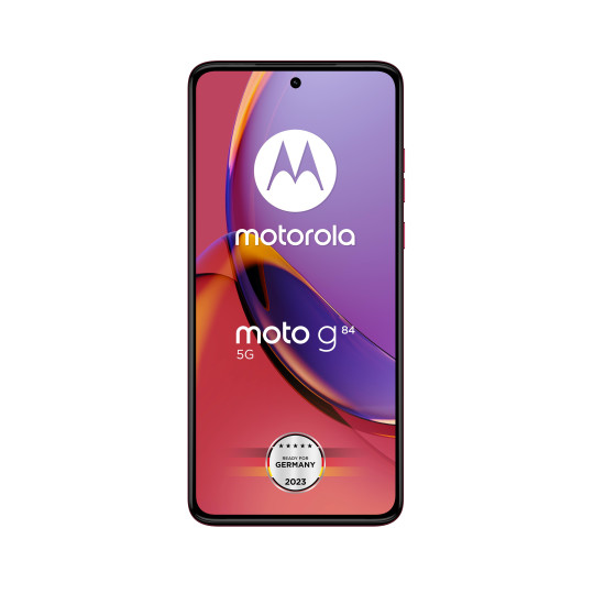 Motorola Moto G Moto G84 16.6 cm (6.55") Hybrid Dual SIM Android 13 5G USB Type-C 12 GB 256 GB 5000 mAh Magenta