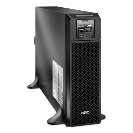 APC Smart-UPS On-Line uninterruptible power supply (UPS) Double-conversion (Online) 5 kVA 4500 W 12 AC outlet(s)