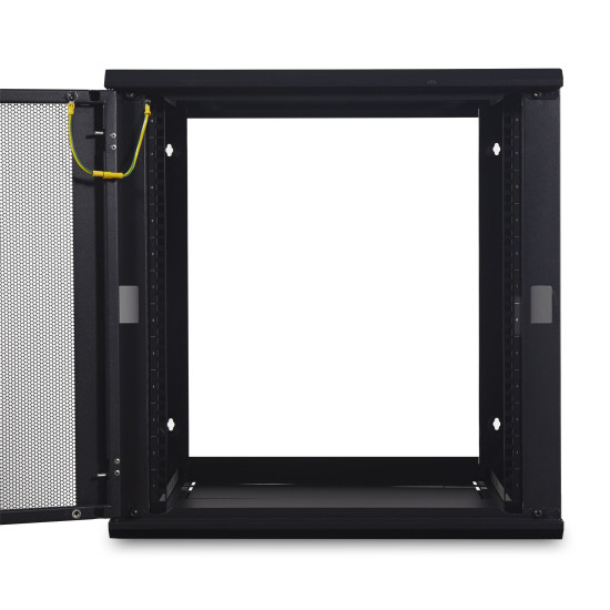 APC AR112 rack cabinet 12U Wall mounted rack Black