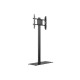 Multibrackets M Display Stand 180 Single Black w. Floorbase