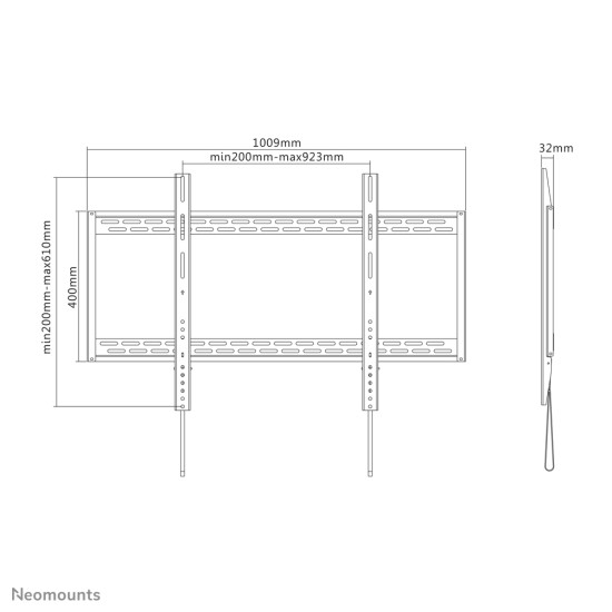 Neomounts tv wall mount