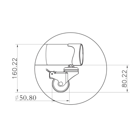 Multibrackets M Public Floorstand Basic 150 incl shelf & camera holder