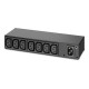 APC AP6015A power distribution unit (PDU) 8 AC outlet(s) 0U/1U Black