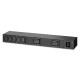 APC AP6120A power distribution unit (PDU) 7 AC outlet(s) 0U/1U Black