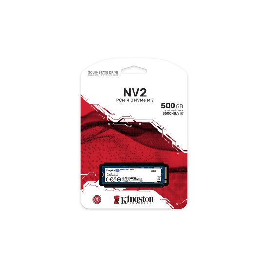 Kingston Technology 500G NV2 M.2 2280 PCIe 4.0 NVMe SSD