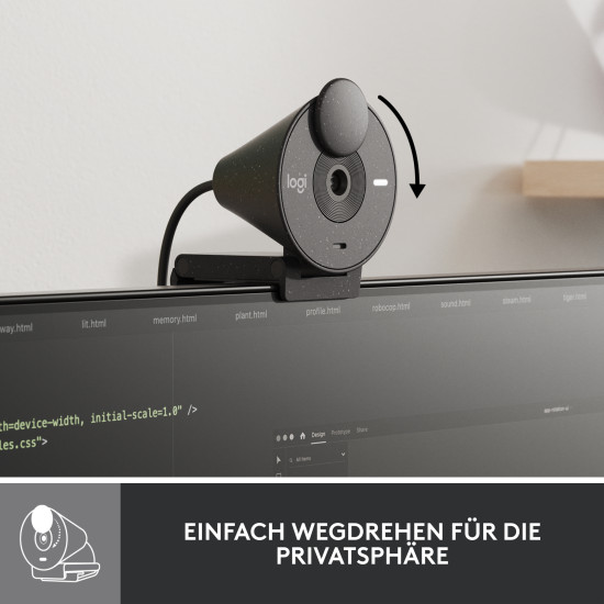 Logitech Brio 300 Full HD webcam