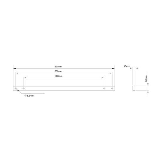 Multibrackets M Pro Series - Extender kit 600