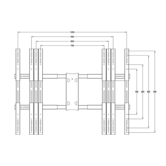 Multibrackets M Flexarm Pro Extenderkit, 1200x900