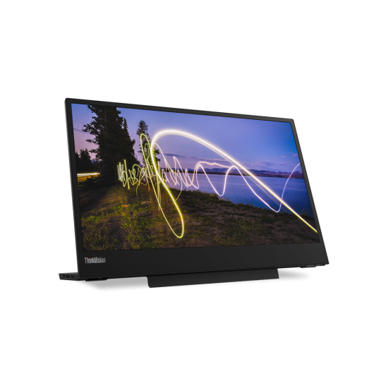 Lenovo ThinkVision M15 LED display 39.6 cm (15.6") 1920 x 1080 pixels Full HD Black