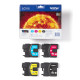 Brother LC-980VALBPDR ink cartridge 4 pc(s) Original Black, Cyan, Magenta, Yellow