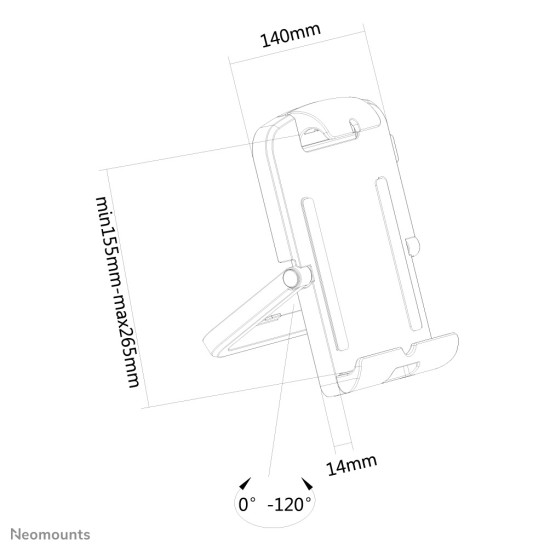 Neomounts tablet mount