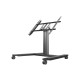 Multibrackets M Public Display Stand 80 HD Wheelbase Single Black