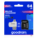 Goodram M1A4 All in One 64 GB MicroSDXC UHS-I Class 10