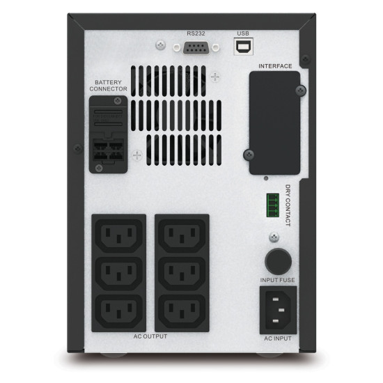 APC Easy UPS SMV uninterruptible power supply (UPS) Line-Interactive 0.75 kVA 525 W 6 AC outlet(s)