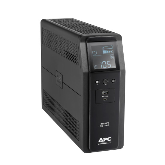 APC BACK UPS PRO BR 1200VA uninterruptible power supply (UPS) Line-Interactive 1.2 kVA 720 W 8 AC outlet(s)