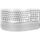 Logitech Wave Keys keyboard Office RF Wireless + Bluetooth QWERTY Danish, Finnish, Norwegian, Swedish White