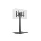 Multibrackets M Public Display Stand 180 HD Back to Back Black w. Floorbase