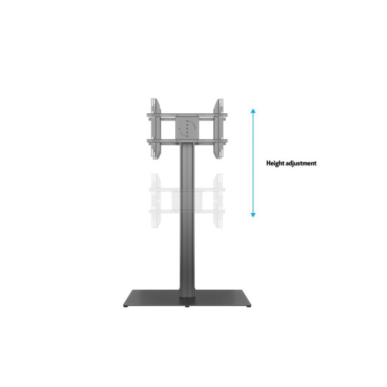 Multibrackets M Public Display Stand 180 HD Back to Back Black w. Floorbase