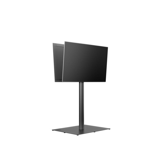 Multibrackets M Public Display Stand 180 HD Back to Back Black w. Floorbase