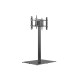 Multibrackets M Public Display Stand 180 HD Back to Back Black w. Floorbase