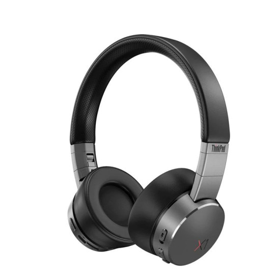 Lenovo ThinkPad X1 Headphones Wired & Wireless Head-band Calls/Music Bluetooth Black, Grey, Silver