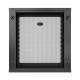 APC NetShelter WX 12U Single Hinged Wall-mount Enclosure 600mm Deep Wall mounted rack Black