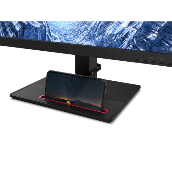 Lenovo ThinkVision T24h-20 computer monitor 60.5 cm (23.8") 2560 x 1440 pixels Quad HD LCD Black