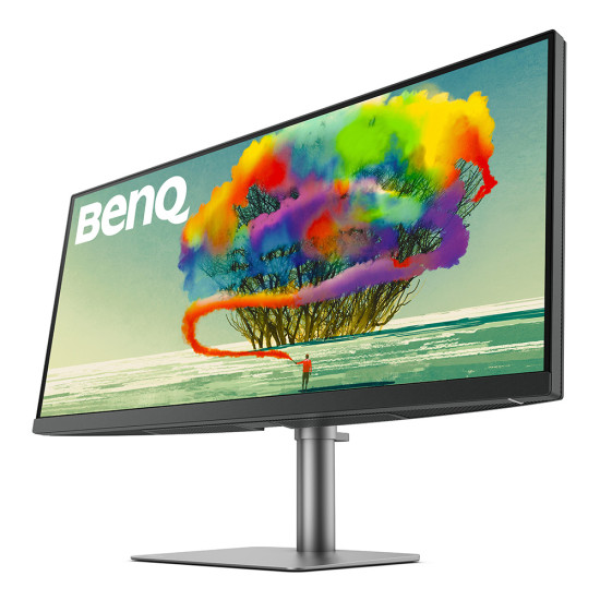 BenQ PD3420Q computer monitor 86.4 cm (34") 3440 x 1440 pixels Quad HD LED Grey