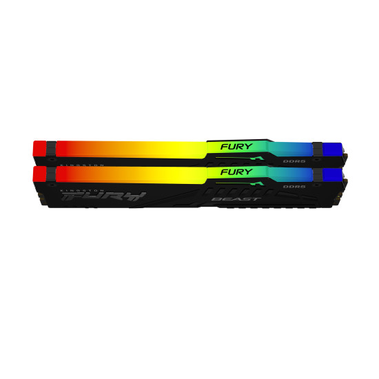 Kingston Technology FURY Beast 32GB 6000MT/s DDR5 CL36 DIMM (Kit of 2) RGB