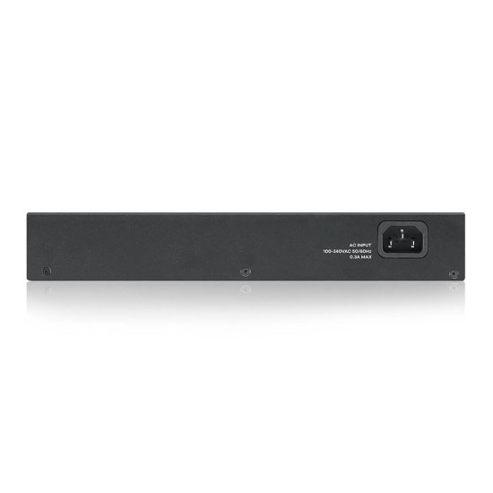 Zyxel GS1100-24E Unmanaged Gigabit Ethernet (10/100/1000) Black