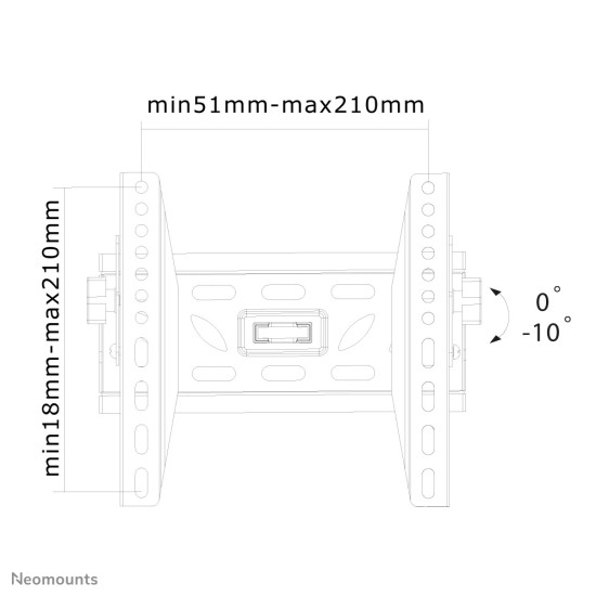 Neomounts tv wall mount