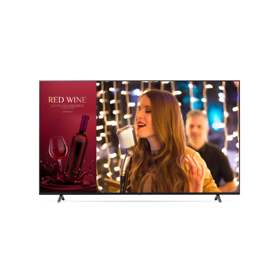 LG 75UN640S0LD Signage Display Digital signage flat panel 190.5 cm (75") LCD Wi-Fi 330 cd/m² 4K Ultra HD Blue WebOS