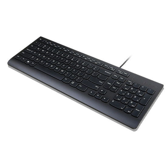 Lenovo Essential keyboard Universal USB QWERTY Finnish, Swedish Black