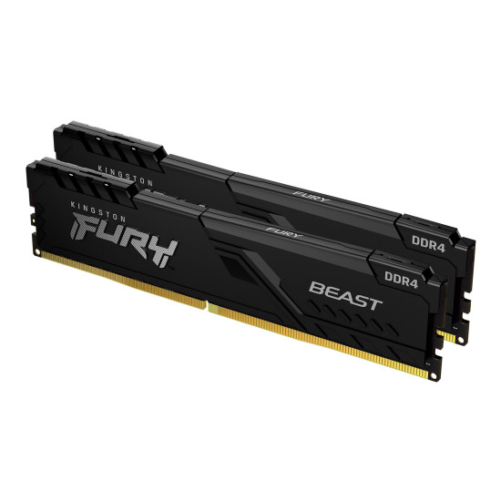 Kingston Technology FURY 32GB 3200MT/s DDR4 CL16 DIMM (Kit of 2) Beast Black